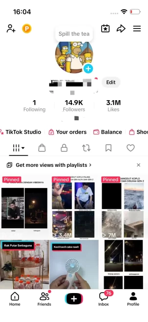 Instanly Delivery/ 14K Real Followers+3.1M Real Likes/ Tiktok Shop For Creator/ Live Stream/ Full Access