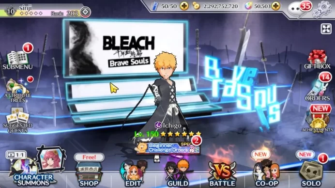 [GBL]50K Orbs|TYBW26(Bazz-B,Jugram),Rukia 10th Anniv,Halibel Cacao Society,Renewed(Byakuya,Aizen),Etc|6,9K AccTic|KlabID|BBS2479