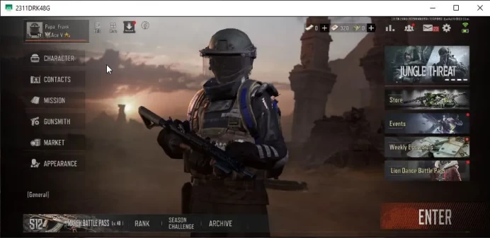 MOBILE Lv30|SV 44M|CV 9M|Machete Battle,Shovel Sapper|H416 Blue Roar,AEK Flag,Etc|Many Skin|CN Off|Infinite|Check SS|(AB2830)