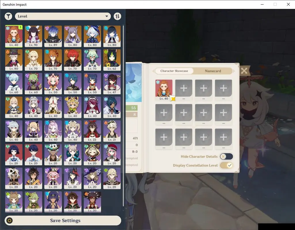 High-Level Genshin Impact Account à Vendre (AR56) - Liban