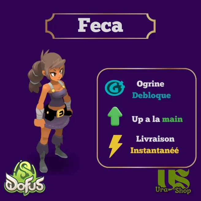 Draconiros : Feca 222 | Kourial : Panda 196 / Sacri 159 |  Orgrine Debloque