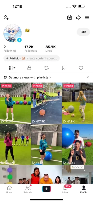[Discounted] France Monetized Creator Rewards Program Account | 17K Authentic Followers & 85K Likes | Verified Screenshots + Good Standing