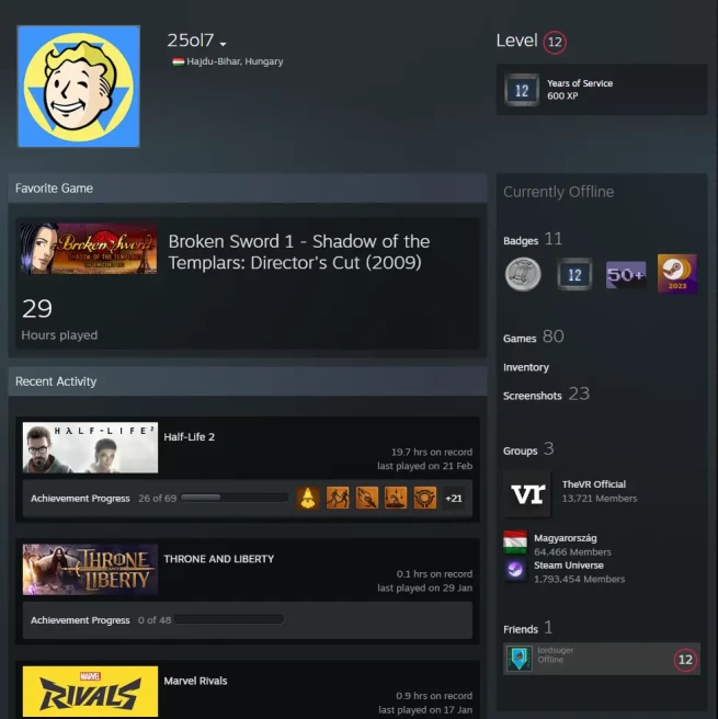 Steam Paid games 80 Game for 1000$