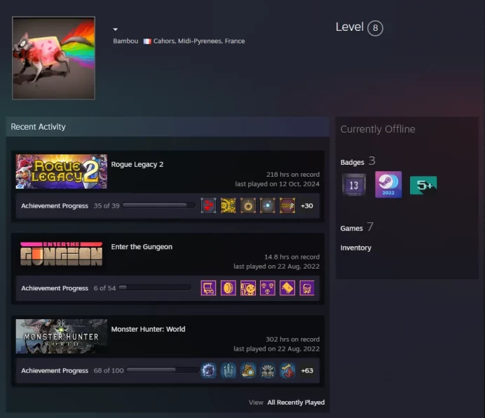Dota 2 417 hours-Last Game 2018 year-previous rank  CRUSADER 3 (1852MMR)9043 behavior