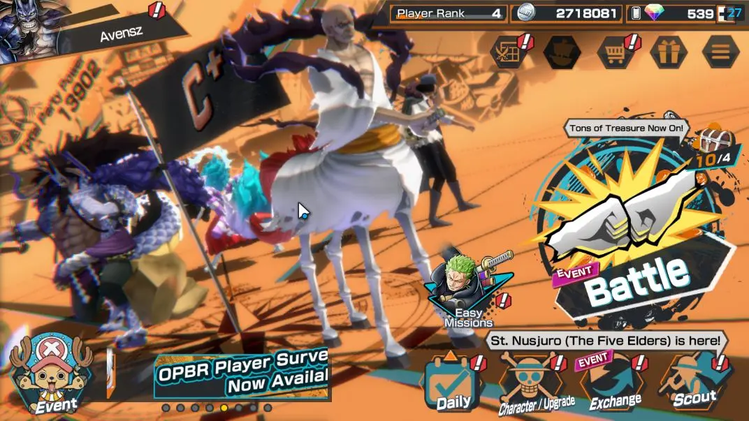 One Piece: Bounty Rush (Jeu vidéo 2018