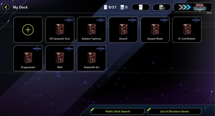 AC462-Lv18-7 Deck (K9 Vanquish-Radiant Typhoon-DoomZ-Assault Mode-Etc)-Competitive Deck