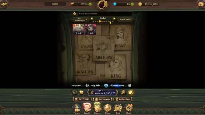 Global|1,8M CC|Starter Ch4|4 UR+Collab Konosuba|Salos,Gowther,Thor,DKM,Drakness2/6,Megumin|Code Only(SDS3998)