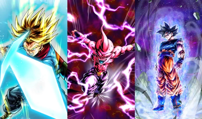 3UL[iOS]UL Super Saiyan Trunks(Adult)[green]+Ultra Instinct -sign- Goku[yellow]+UL Buu Kid[yellow]+46000CC+0~5LL[Global]Auto delivery[BNID Login