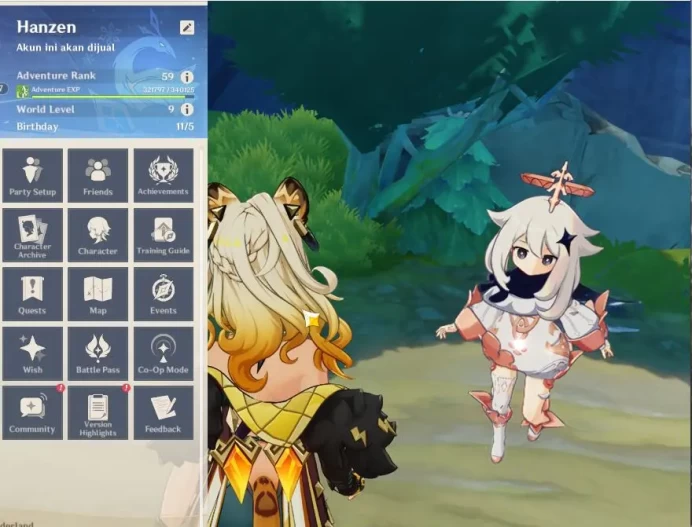 ASIA|AR 59| 17 Limited +4(*5Weapon)|NahidaC2,XilonenC2,ChascaC1,HuTaoC1,Etc|8 IF|4Skin|Mc FeMale|TakeMail|CheckSS(GI5536)