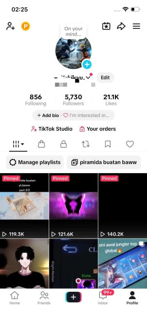 Instanly Delivery/ 5.7K Real Followers+20K Real Likes/ Tiktok Shop For Creator/ Live Stream/ Full Access