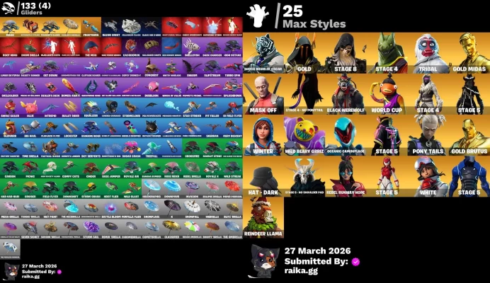 [PC/PSN] 115 skins | Black Knight | Sparkle Specialist | Honor Guard | The Reaper | Blue Squire | Take the L | 	Y739