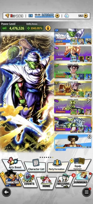 B21-IOS+Android- 2 LR Full Red Star(Vegito+Piccolo)+Good Team+26 Legends+Good Equipment+Vegito Green Full Red Star+Baby 2 12 Red Star+Team Picco