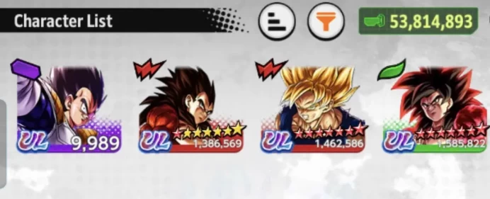 B23-IOS+Android-Good Team GT-4 UL(SS4 Goku Full Red Star+SS4 Vegeta)+23 Legends +Good Equipment+Nice Zenkai+SS4 Gogeta Zenkai+SS4 Goku Zenkai
