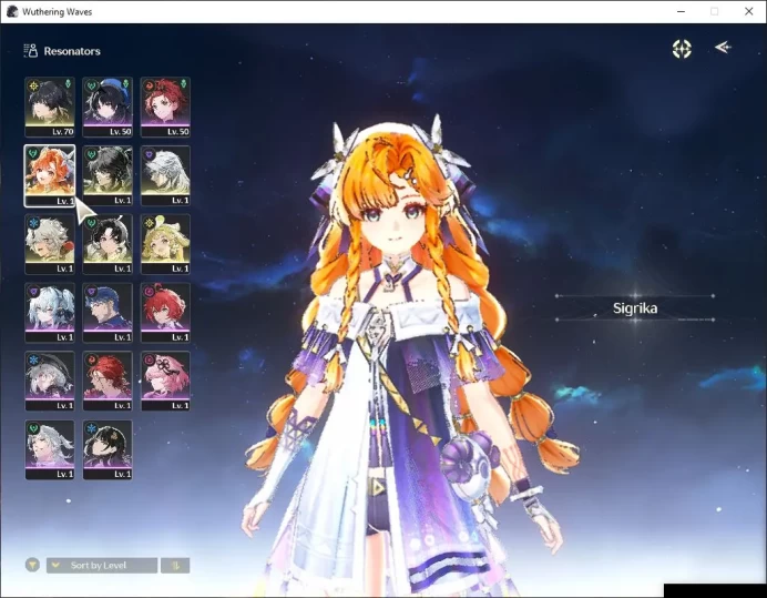 SEA|UL 46|25K Astrite| 2 Limited | Sigrik+Sign, Qiuyuan |DB Lv 30| Female MC | Log Kuro |Check SS (WW3005)