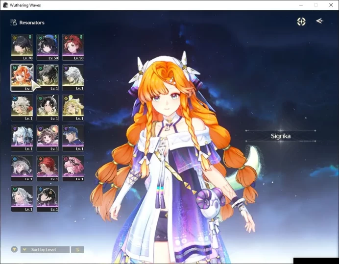 SEA|UL 46|24K Astrite| 2 Limited | Sigrik+Sign, Qiuyuan |DB Lv 30| Female MC | Log Kuro |Check SS (WW3006)
