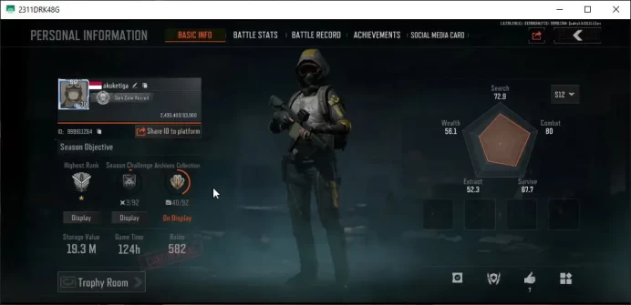 MOBILE Lv30|SV 19M|CV 11M|Royal Guard|LR-AR1 Decree|AK-12 GM,MCX Ceremonial,MK14 Ceremonial,Etc|CN On|Infinite|Check SS(AB2842)