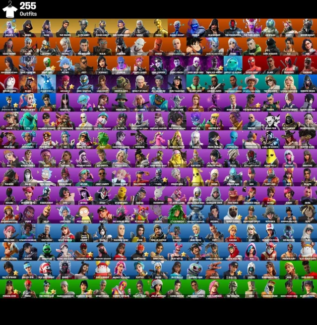 PC 257 | Galaxy | IKONIK | Glow | The Reaper | Elite Agent | Rogue Agent | Sub Commander | Havoc | Midas | Galactic Disc | 0VB...