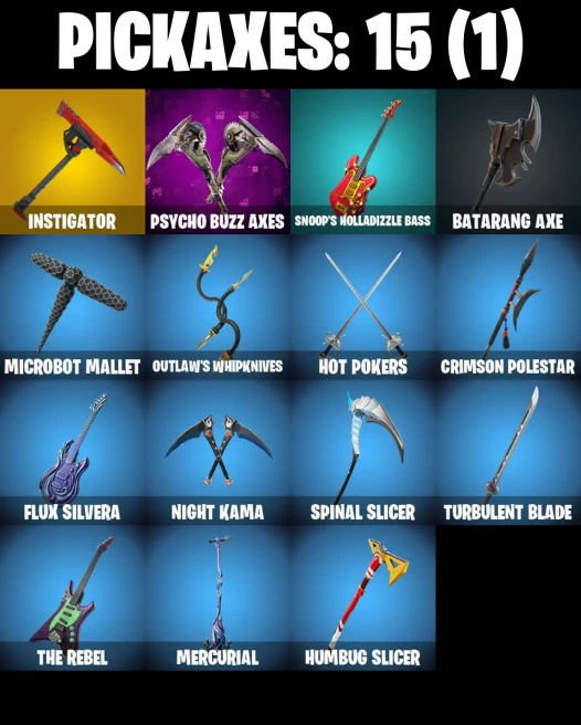 PC/NS | 5 SKINS | SUB COMMANDER | HAVOC | PSYCHO BANDIT | EZIO AUDITORE | BLITZ KNIGHT | RUST BUCKET | BACKUP PLAN | SNOOP'S HOLLADIZZLE BASS...