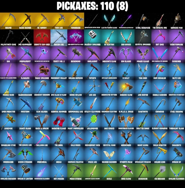 [PC]&nbsp; 87 SKINS | OG STW | IKONIK | THE REAPER | GLOW | BLUE SQUIRE | ROYALE KNIGHT | ELITE AGENT | GOLD MIDAS | TRAILBLAZER | 490 VB...