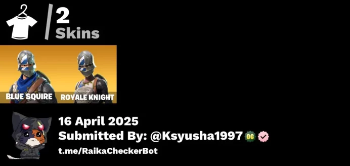 PC/NS | 3 SKINS | BLUE SQUIRE | ROYALE KNIGHT | BLITZ KNIGHT | GWENPOOL'S KATANAS | SHATTERED HALO RING | DREAMER'S TWO-SHOT | SUPER CAPE | F...