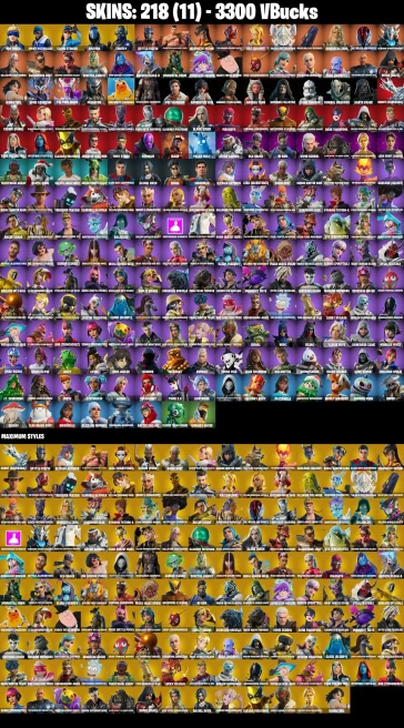 [PC/NS]&nbsp; 218 SKINS | NEO VERSA | POINT PATROLLER | CLOUD STRIKER | SULTURA | TRILOGY | BATTLE-TESTED | 3300 VB...
