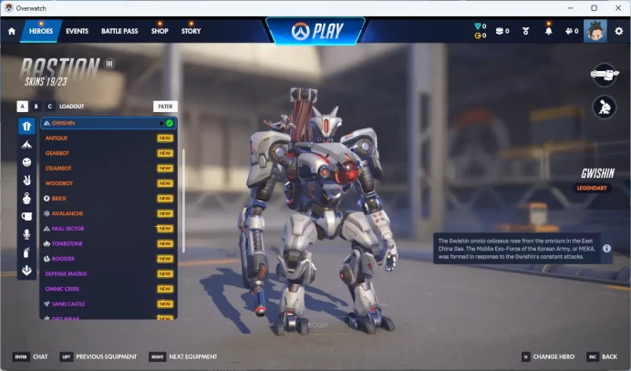 1 Golden Weapons / Overwatch 2 / Full Mail Access / see the picture / Please Read Description / Devin