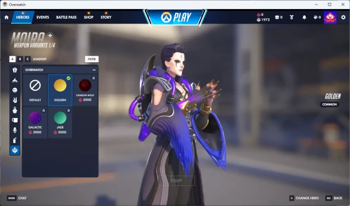 2 Golden Weapons / Overwatch 2 / Full Mail Access / see the picture / Please Read Description / vvrm4