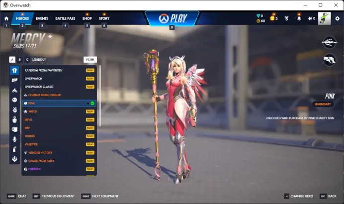 PINK / MERCY / Full Mail Access / see the picture / Please Read Description / hoykd