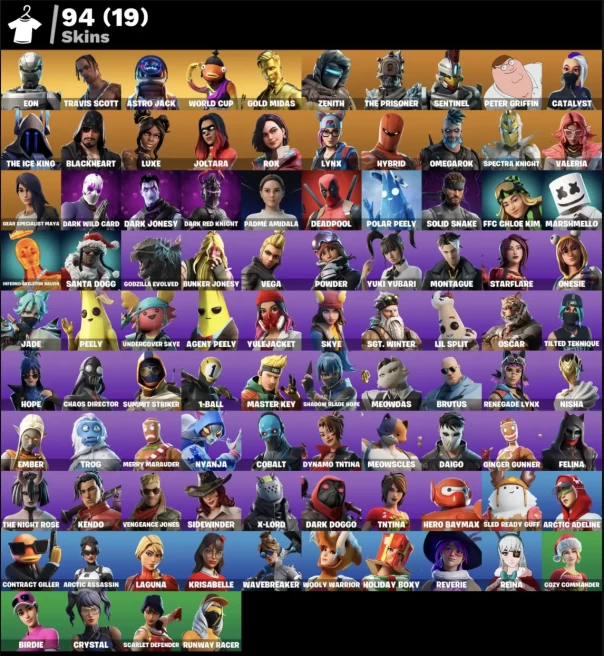 [3in1] / FN UPDATE EMAIL (ALL PLATFORMS) Eon | Travis Scott | Astro Jack | 94 skins (19 paid) | Full access | Warranty | 2Gifts