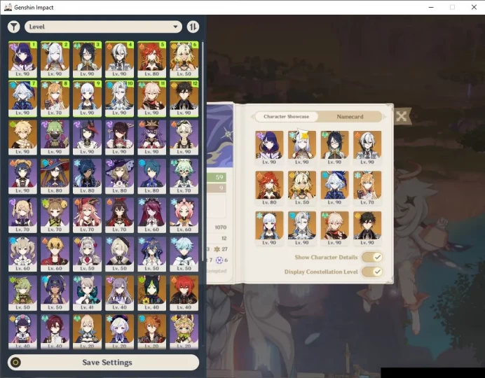 ASIA|AR59|13Limited+6(*5Weapon)|(RaidenC2,Ayaka)+Sign,Mavuika,Xilonen,Shenhe,Escoffier,Furina,Etc|Mc Male|TakeMail|Check(GI5558)
