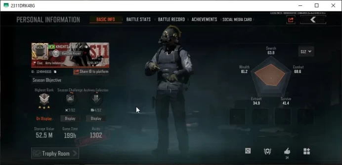 MOBILE Lv30|SV 52M|CV 38M|1 Utopia|M4A1 Max Velocity,ACE31 Crow,MPX Edge,Etc|Many Skin|CN Off|Infinite|Check SS(AB2845)