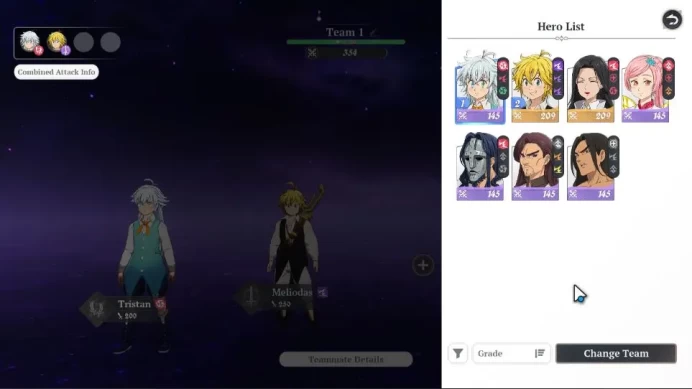 [EU] Lv2 Fresh Starter | 2 SSR |Meliodas, Guila, and 5 SR | 100 Star Frag|Act 1 Story|Log Netmarble|Take Mail|Check SS (SDO836)