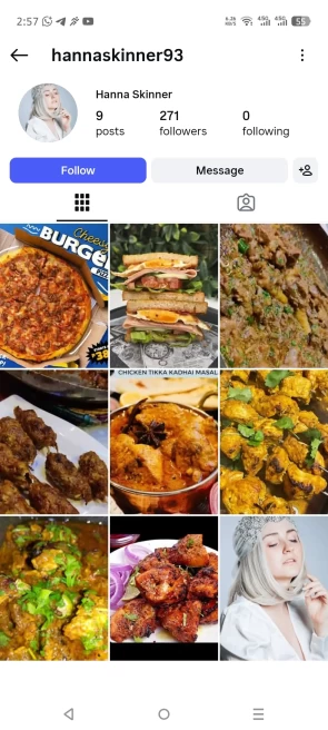 aged I.G accounts with 10 posts and followers