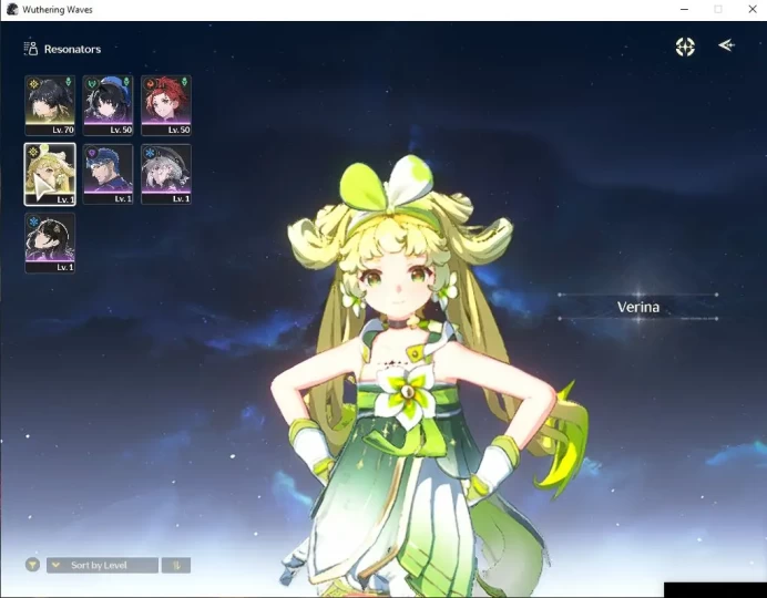 SEA |UL 46| Starter Ready Gacha | Verina + Astrite 59,7K + 124 LT + 10 RT | DB Lv30 |Female MC|Log Kuro|Check SS (WW3008)