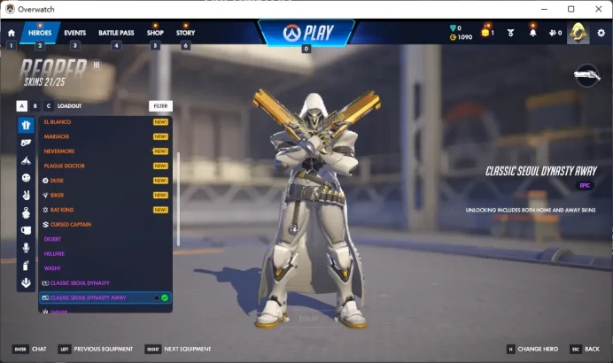 15 Gold Weapons / Full Mail Access / see the picture / Please Read Description / gtnb