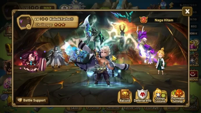 GLOBAL Lv100|2LD (Jager,Giselle)|44 NB5(Leo,Tiana,Juno)+84 6* Monster+ All Farm Solo R5|Many Skin,7 Islands|Hive|SS (SWR1130)