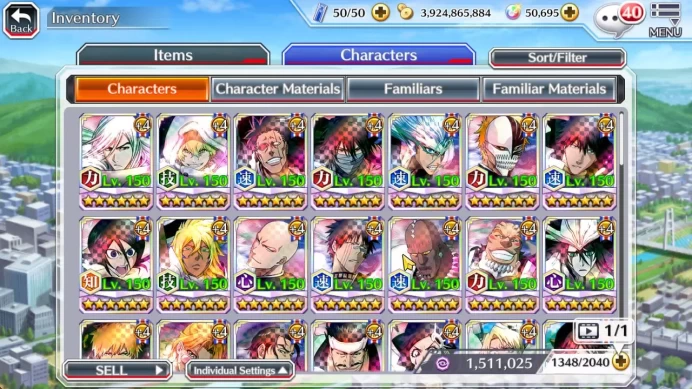 GBL 50K Orb|TYBW25 Jushiro,Ichigo 10th Aniv,SoulRapr(Shunsui,Jushiro)Byakuya Renewd,Duo Crescent,Etc|8,1K AccTic|KlabID(BBS2484)