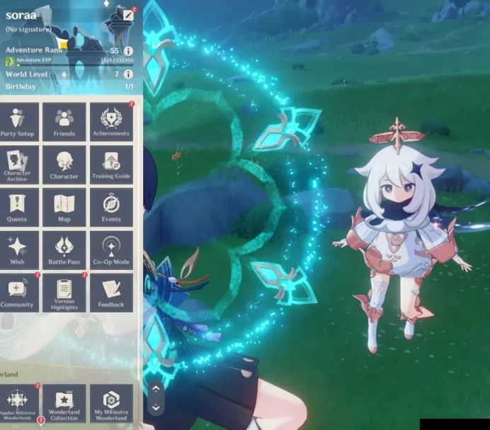 ASIA|AR 55|6 Limited +3(*5Weapon)|Neuvillate,Yelan,Nahida,SKirk,YaeMiko,Wanderer|1Skin|Mc Female|TakeMail|Check(GI5571)