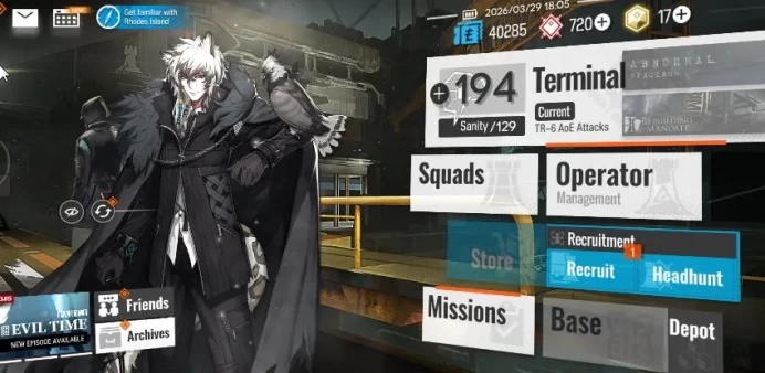Lv 2| 27 Operator |Fresh Starter| Mountain, SilverAsh | Char B5 [Amiya,Sora,La Pluma,Llskarm] | Check SS (AK1307)