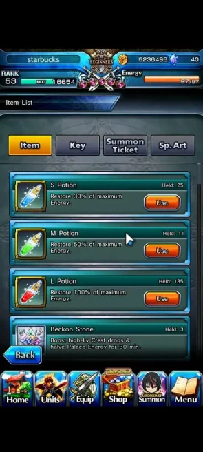 Global|Rank 53|4 Ascend|Sayaka MikiTW, KanameTW, Rimuru, Kirisame |Lpot 135|Check SS|(GS2295)