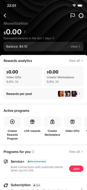 Instanly Delivery/ Monetized 39K Real Followers+160K Real Likes Account/ Creator Rewards Program Activated/ Full Access