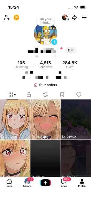 BUY 1 GET 1 FREE!/ 4K Real Followers+280K Real Likes/ ANIME Content/ Live Stream/ Full Access