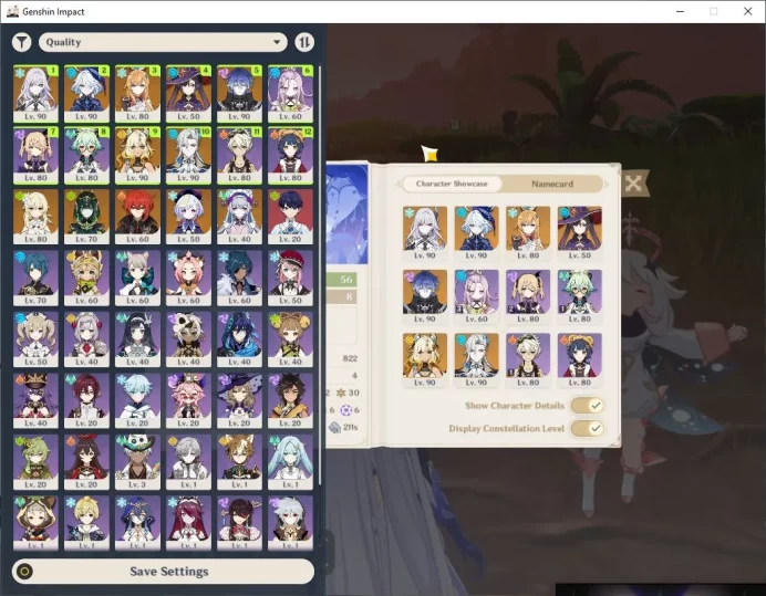 ASIA|AR 56| 7Limited +3(*5Weapon)|[Skrik,Furina]+sign,Escoffier,Flins,Xilonen,Neuvillette,Nefer|1Skin|TakeMail|CheckSS(GI5575)