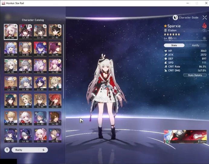 Asia|TL 70|13 Limited|[Kafka,Robin,Acheron E1,Sparkle]+Sign,Sparxie,Castorice,Sunday,Etc|Planacardia|Take Mail|Check SS(HSR6184)