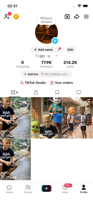 BUY 1 GET 1 FREE!/ 77K Real Followers+210K Real Likes/Tiktok Shop For Creator / Live Stream/ Full Access