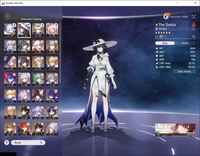 Asia|TL 70|18 Limited|[Castorice+E1,Saber,Firefly,Feixiao]+Sign,Sparkle,Cyrene,Acheron,Yao Guang,etc|TakeMail|CheckSS(HSR6187)