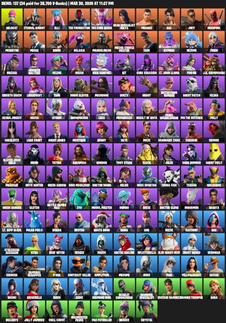 137 Skins | Wildcat | Leviathan Axe