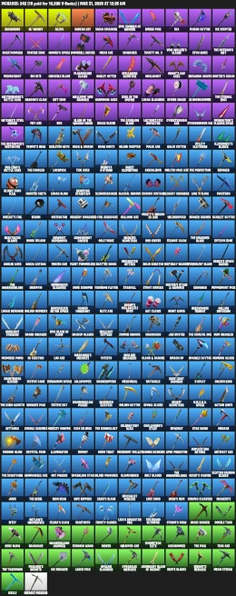 207 Skins | og stw | og renegade raider | black knight | sparkle specialist | the reaper | blue squire | royale knight |
