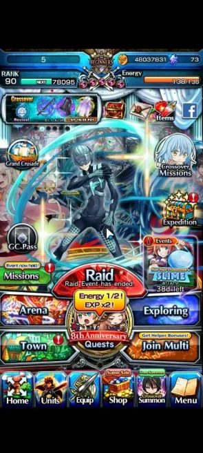 Global|Rank 90|30 RGB|23 Ascend|[Inumuta,Roy,Emiya,S Miyu,Momo,Mikoto,Kirisame,S Chloe,Illya]+TW,Etc|Lpot 524|Check SS|(GS2302)