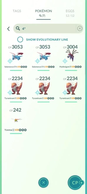 ACm1173 -Level 54 | 1.4M dust | x19 shiny x7 100IV | CP3000+(3) CP2000+(13) | Necrozma | 1x Salamence and Tyranitar Shiny Shadow
